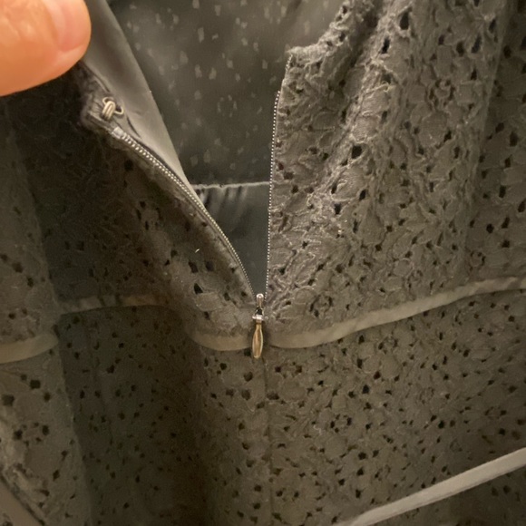 2 piece set, the perfect little black eyelet dress & NWT matching jacket - Picture 6 of 14